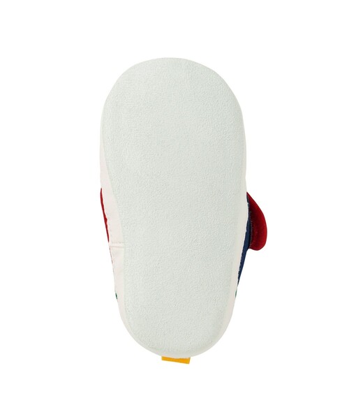 HOT BISCUITS（ホットビスケッツ）の「ソフトメッシュ プレシューズ（ベビーシューズ/ベビーソックス・キッズ・マルチ/ホワイト・11.5/12cm/11cm/12.5/10.5cm）」の9枚目の写真