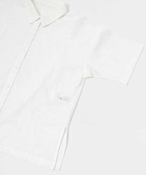 【アーバンリサーチ】コットンカラミシアーオーバーシャツ セール】コットンカラミシアーオーバーシャツ（シャツ/ブラウス