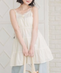 ems excite（エムズエキサイト）の「バラモチーフ付ミニキャミOP（ワンピース）」