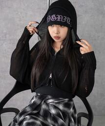 WEGO | WEGO/【25年春夏新作】ダメージメッシュショートパーカー(パーカー)