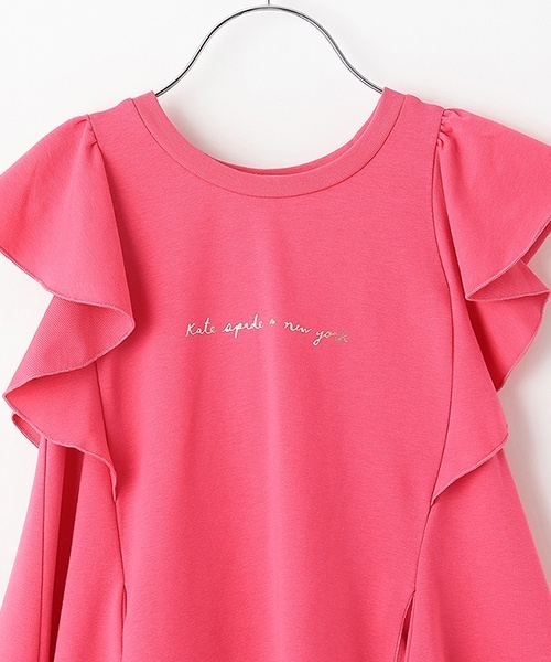 kate spade new york kids（ケイトスペードニューヨーク）の「トドラー ハートキーチュールドッキングワンピース（ワンピース・キッズ・ブラック/チェリーピンク・120cm/110cm/130cm/90cm/100cm）」の13枚目の写真