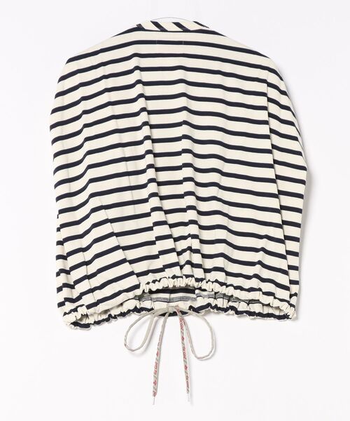 Vivienne Westwood（ヴィヴィアンウエストウッド）の「ﾄﾞﾗｲｺｯﾄﾝﾎﾞｰﾀﾞｰﾊｰﾄﾊﾟｯﾁﾄｯﾌﾟ（Tシャツ/カットソー・レディース・ホワイト系/ブルー系・FREE）」の3枚目の写真