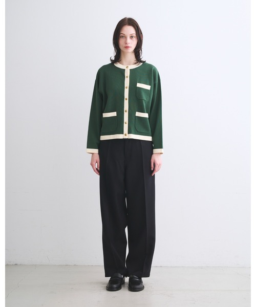 Traditional Weatherwear（トラディショナルウェザーウェア）の「ARKLEY KNIT（カーディガン/ボレロ・レディース・ブラック/ブラック系その他/レッド/ネイビー/グリーン系その他/ベージュ系/ネイビー系・S/XS/XXS）」の13枚目の写真