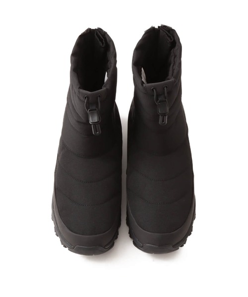 ・THE NORTH FACE｜Nuptse Waterproof Bootie Back Zip/ ノース フェイス/ヌプシ ブーティ ウォータープルーフ バックジップ/ブラック # THE NORTH FACE Nuptse Bootie WP Backzip / ザ・ノース・フェイス