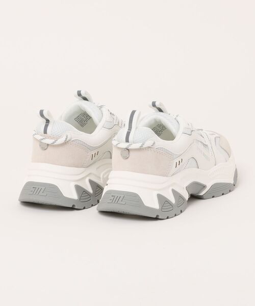 STEVE MADDEN（スティーブマデン）の「グラフィカルソールスニーカー/S.MADDEN ANIMATES-VA（スニーカー・レディース・ホワイト×グレー・22.5cm/23.0cm/23.5cm/23.5-24/24.0cm/24.5cm/25.0cm）」の7枚目の写真