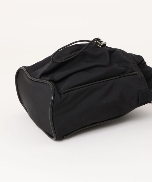 NICOLE white（ニコルホワイト）の「巾着ショルダーBAG（ショルダーバッグ・レディース・ブラック/グレー/アイボリー・FREE）」の8枚目の写真