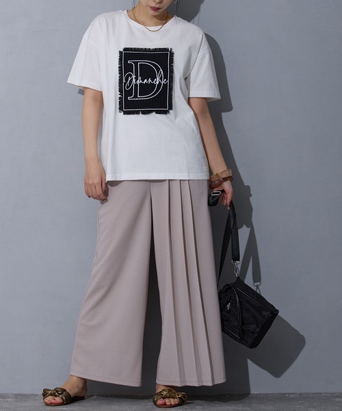 NICOLE white（ニコルホワイト）の「巾着ショルダーBAG（ショルダーバッグ・レディース・ブラック/グレー/アイボリー・FREE）」の11枚目の写真