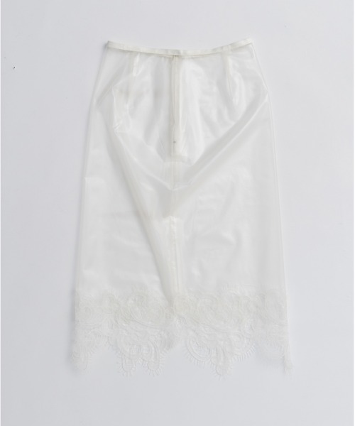 PRANK PROJECT（プランクプロジェクト）の「PVCレイヤードミディスカート / PVC Layered Midi Skirt（スカート・レディース・ブラック/ホワイト・36/38）」の21枚目の写真