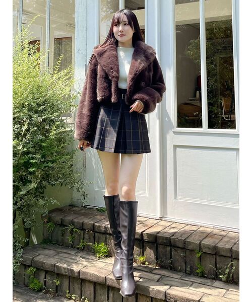 【新品未使用品】マーキュリーデュオ　ストレッチショートブーツ MERCURYDUO ブーツ ストレッチロングブーツ レディース