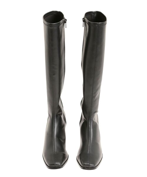 MERCURYDUO（マーキュリーデュオ）の「ストレッチロングブーツ（ブーツ・レディース・ブラック/ダークブラウン/ベージュ・36/38）」の15枚目の写真