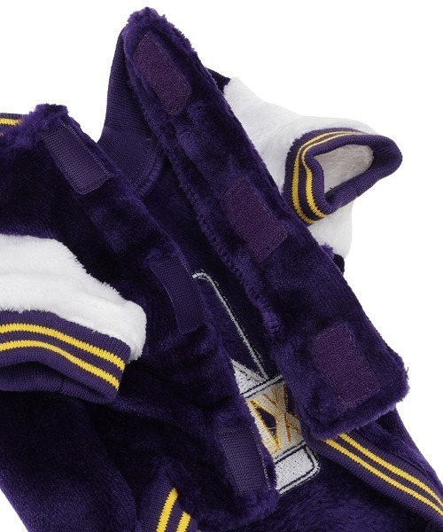 XLARGE（エクストララージ）の「XLARGE/OGボアスタジャン（ペットウェア・メンズ・パープル/ベージュ・XS/S/M/L/2L/3L）」の14枚目の写真