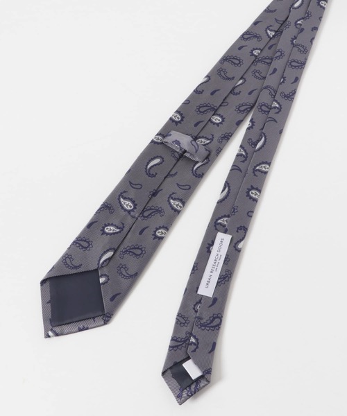 URBAN RESEARCH DOORS（アーバンリサーチドアーズ）の「LIFE STYLE TAILOR　25AW国内タイペイズリー1（ネクタイ・メンズ・ネイビー/ブラウン/グレー・-）」の7枚目の写真