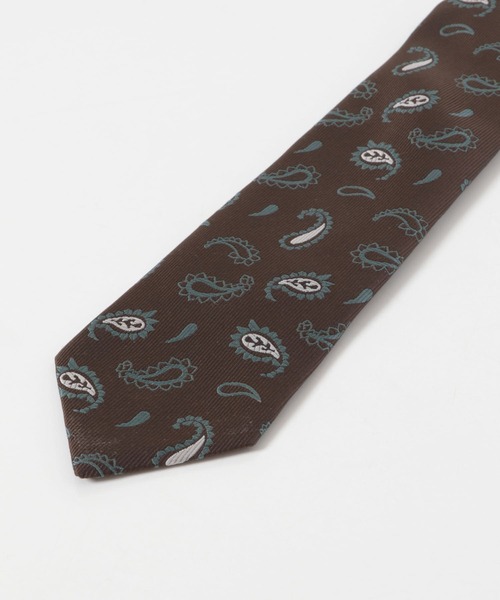 URBAN RESEARCH DOORS（アーバンリサーチドアーズ）の「LIFE STYLE TAILOR　25AW国内タイペイズリー1（ネクタイ・メンズ・ネイビー/ブラウン/グレー・-）」の9枚目の写真