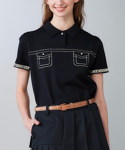 archivio ポロシャツ スカート セット RerCu ガールズ ポロシャツ スカート セットアップ 女の子 フォーマル