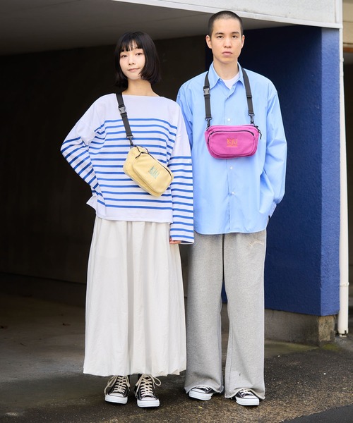 KiU（キウ）の「フリース 2WAYミニショルダーバッグ（ショルダーバッグ・レディース・ターコイズブルー/マジェンタ/ライトイエロー・FREE）」の9枚目の写真