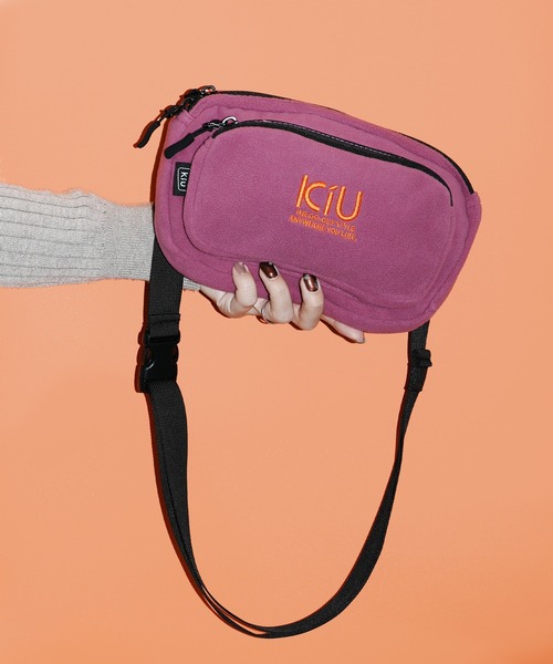 KiU（キウ）の「フリース 2WAYミニショルダーバッグ（ショルダーバッグ・レディース・ターコイズブルー/マジェンタ/ライトイエロー・FREE）」の21枚目の写真