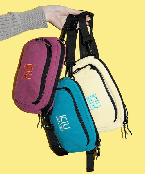 KiU（キウ）の「フリース 2WAYミニショルダーバッグ（ショルダーバッグ・レディース・ターコイズブルー/マジェンタ/ライトイエロー・FREE）」の20枚目の写真
