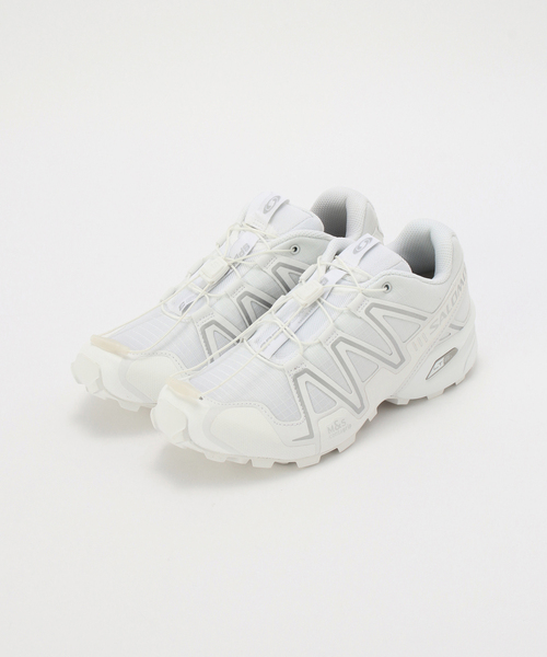 SALOMON(サロモン)の「SALOMON / サロモン SPEEDCROSS 3 / L47587900(スニーカー・レディース・ホワイト・23.5cm/24cm/24.5cm)」の2枚目の写真