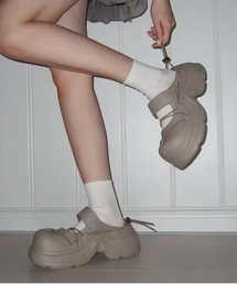 ammy. | 【 ammy. / エイミードット 】 ボリュームソール クラッド トラック シューズ(スニーカー)