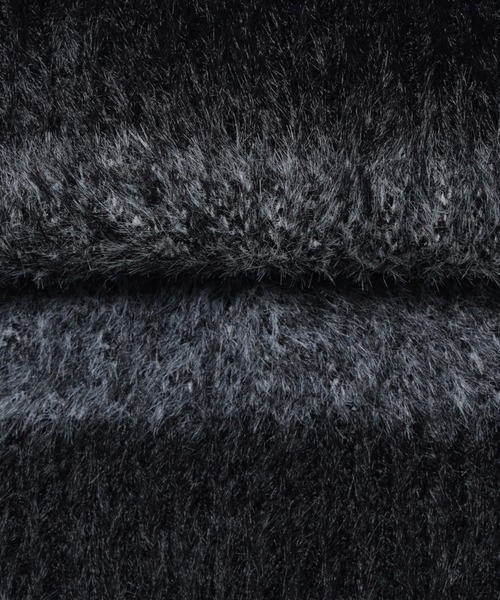 LOGO JACQUARD SHAGGY KNIT TOP（ニット/セーター）｜X-girl（エックス