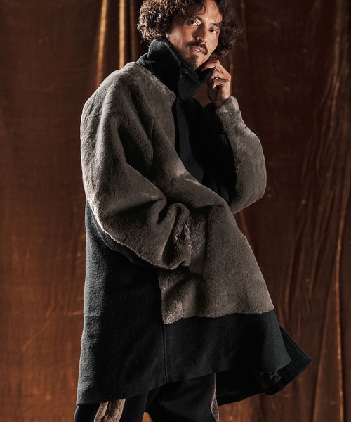 ジャケット・アウター everyone NYLON SOUTIEN COLLAR COAT XL everyone NYLON SOUTIEN COLLAR COAT XL