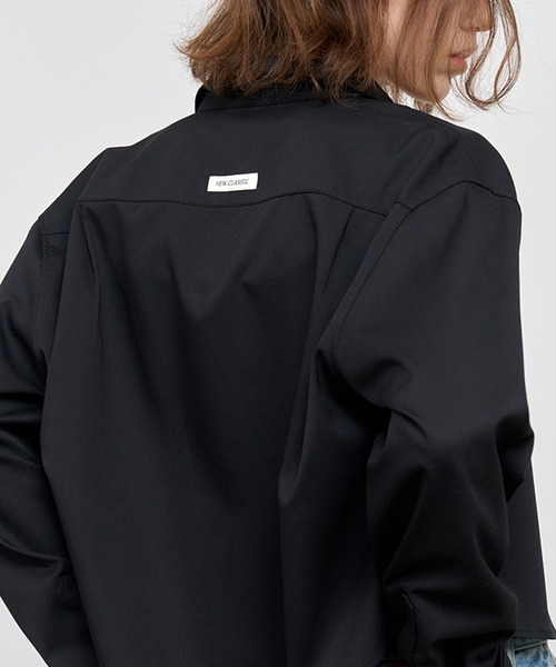 GENERAL IDEA(ジェネラルアイデア)の「GENERAL IDEA/ジェネラルアイディア wrinkle free semi crop easy shirts シャツ(シャツ/ブラウス・レディース・ブラック/ホワイト・S/M/L)」の16枚目の写真