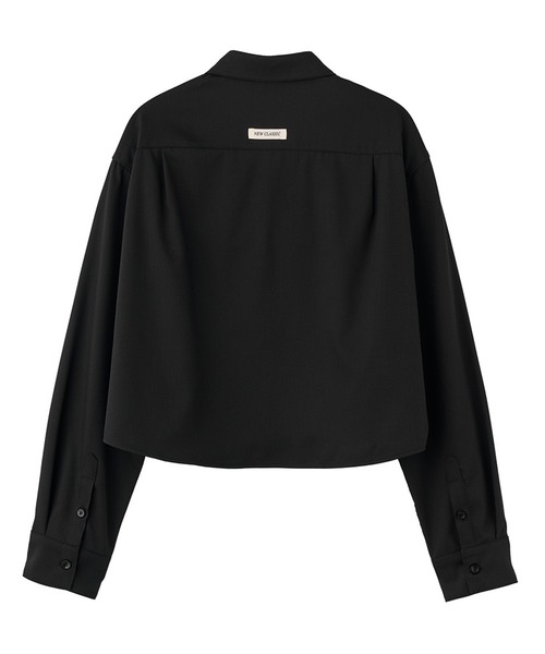 GENERAL IDEA(ジェネラルアイデア)の「GENERAL IDEA/ジェネラルアイディア wrinkle free semi crop easy shirts シャツ(シャツ/ブラウス・レディース・ブラック/ホワイト・S/M/L)」の15枚目の写真