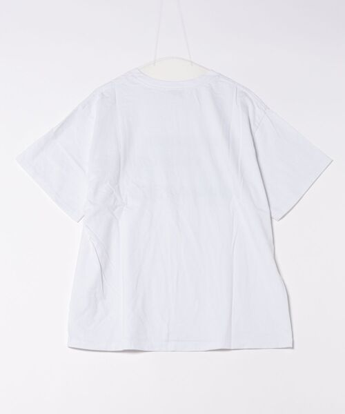 Figments(フィグメンツ)の「ロゴパッチビッグT(Tシャツ/カットソー・レディース・ホワイト/スミクロ・FREE)」の16枚目の写真