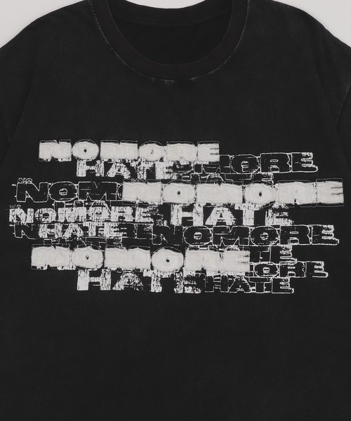 Figments(フィグメンツ)の「ロゴパッチビッグT(Tシャツ/カットソー・レディース・ホワイト/スミクロ・FREE)」の10枚目の写真