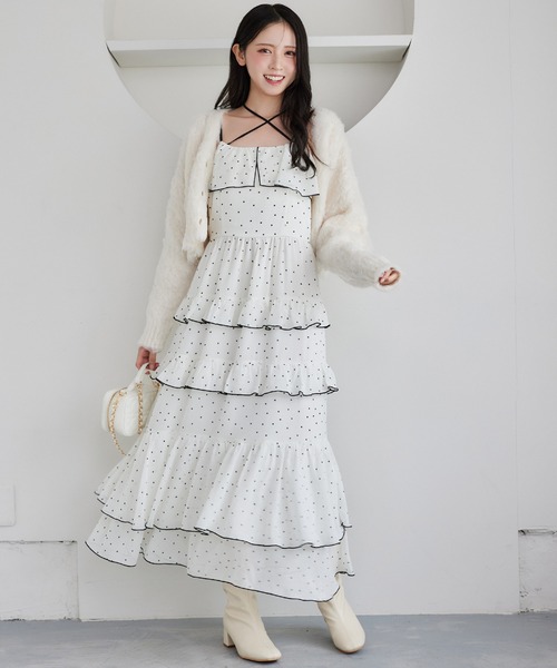 セール】【再入荷】メリーカールショートカーディガン（カーディガン