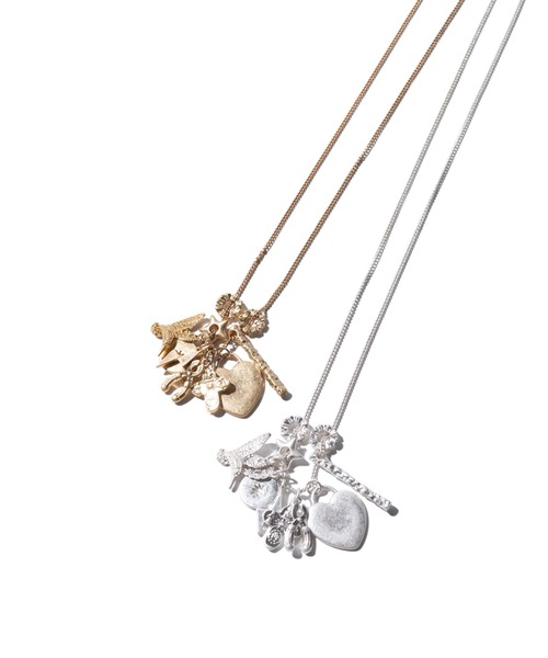 glamb（グラム）の「Multi Charm Necklace / マルチチャームネックレス（ネックレス・メンズ・シルバー/ゴールド・FREE）」の11枚目の写真