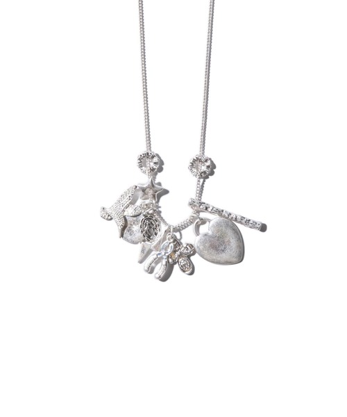 glamb（グラム）の「Multi Charm Necklace / マルチチャームネックレス（ネックレス・メンズ・シルバー/ゴールド・FREE）」の15枚目の写真