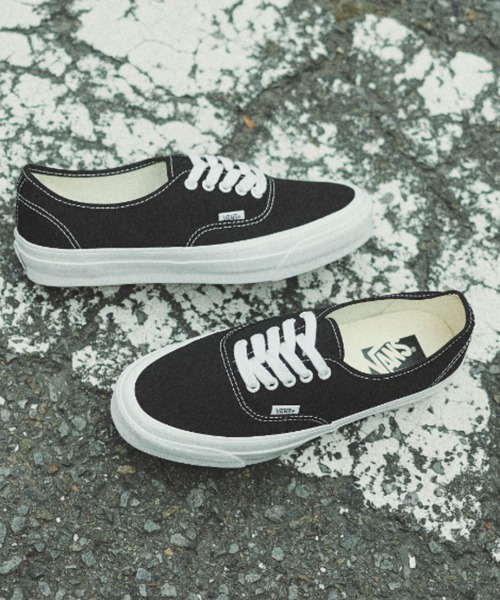 VANS(バンズ)の「PREMIUM AUTHENTIC REISSUE 44 VN000CQABA2(スニーカー・メンズ・ブラック・5h/6/6h/7/7h/8/9h/10/10h/11/5/9/8h/4h/12)」の14枚目の写真