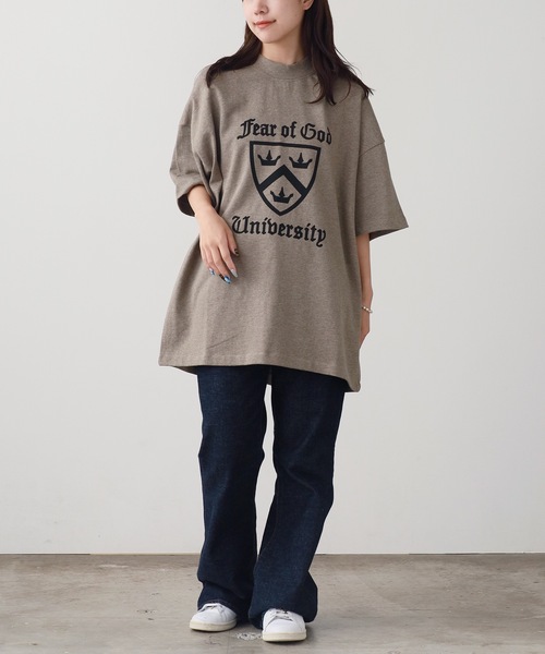 FOG ESSENTIALS（エフオージーエッセンシャルズ）の「FOG ESSENTIALS/エッセンシャルズ FOG 25SS UNIVERSITY HEAVY WEIGHT SS TEE Tシャツ（Tシャツ/カットソー・メンズ・ブラック/グレー・XL/L/M/S）」の15枚目の写真