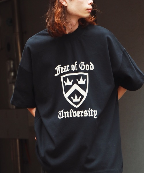 FOG ESSENTIALS（エフオージーエッセンシャルズ）の「FOG ESSENTIALS/エッセンシャルズ FOG 25SS UNIVERSITY HEAVY WEIGHT SS TEE Tシャツ（Tシャツ/カットソー・メンズ・ブラック/グレー・XL/L/M/S）」の5枚目の写真