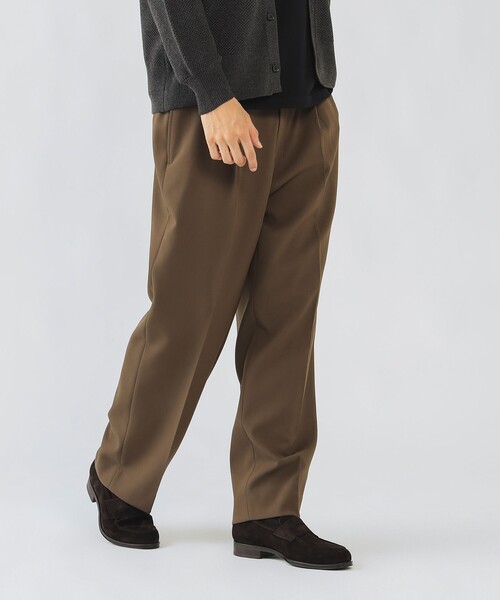 BEAMS HEART(ビームスハート)の「セミワイド イージー スラックス(スラックス・メンズ・オリーブ/グレー・SMALL/MEDIUM/LARGE/X-LARGE)」の21枚目の写真
