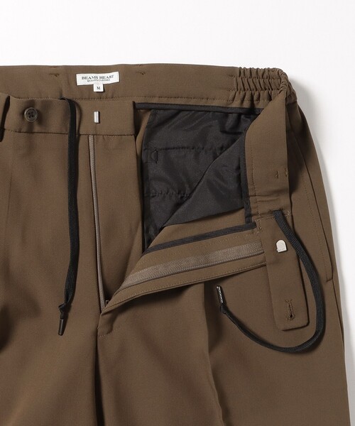 BEAMS HEART(ビームスハート)の「セミワイド イージー スラックス(スラックス・メンズ・オリーブ/グレー・SMALL/MEDIUM/LARGE/X-LARGE)」の7枚目の写真