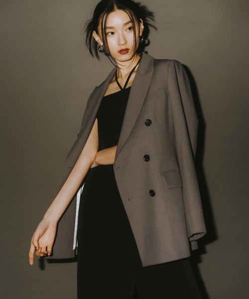 ピークド ラペル ジャケット / peaked lapel jacket（テーラード