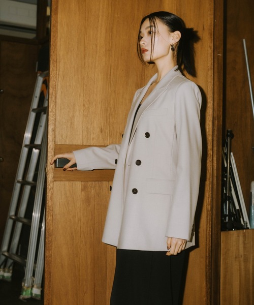 ピークド ラペル ジャケット / peaked lapel jacket（テーラード