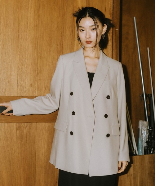 ピークド ラペル ジャケット / peaked lapel jacket（テーラード