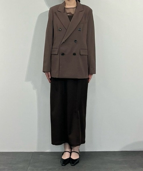 ピークド ラペル ジャケット / peaked lapel jacket（テーラード