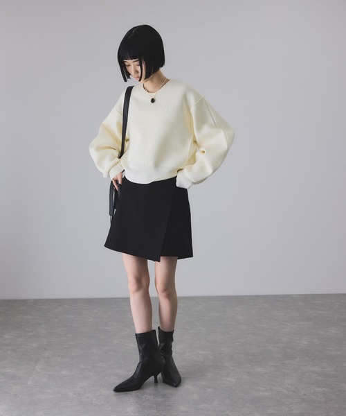 ADAM ET ROPE'（アダムエロペ）の「ラップベルトショートパンツ（その他パンツ・レディース・ダークブラウン/ブラック・38/36）」の16枚目の写真