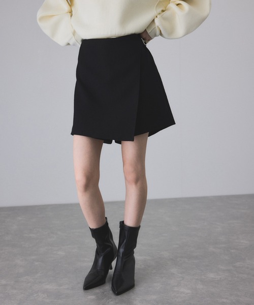 ADAM ET ROPE'（アダムエロペ）の「ラップベルトショートパンツ（その他パンツ・レディース・ダークブラウン/ブラック・38/36）」の12枚目の写真