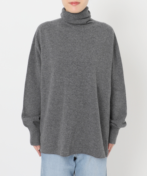Fineニュージーウール ハイネックプルオーバー（ニット/セーター