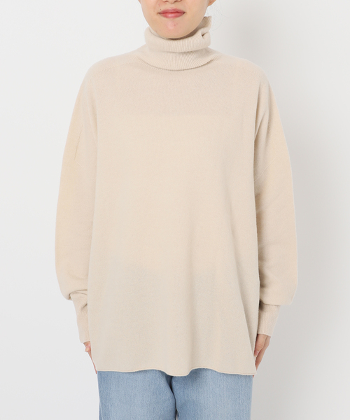 Fineニュージーウール ハイネックプルオーバー（ニット/セーター