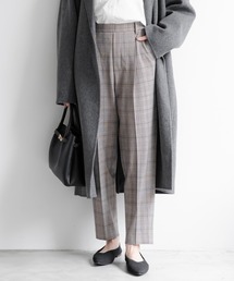 Elura | スリムウォームテーパードパンツ＜低身長サイズあり＞/591844(スラックス)