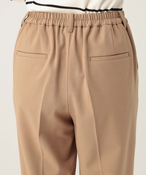 Elura（エルーラ）の「スリムウォームテーパードパンツ＜低身長サイズあり＞/591844（スラックス・レディース・ベージュ/ブラック/チャコールグレー/ライトグレー/ブラック×ホワイト・LARGE/MEDIUM/FREE(S)）」の17枚目の写真