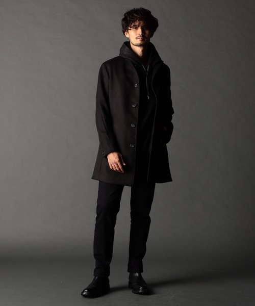 ベストライナー付き スタンドコート（その他アウター）｜NICOLE CLUB