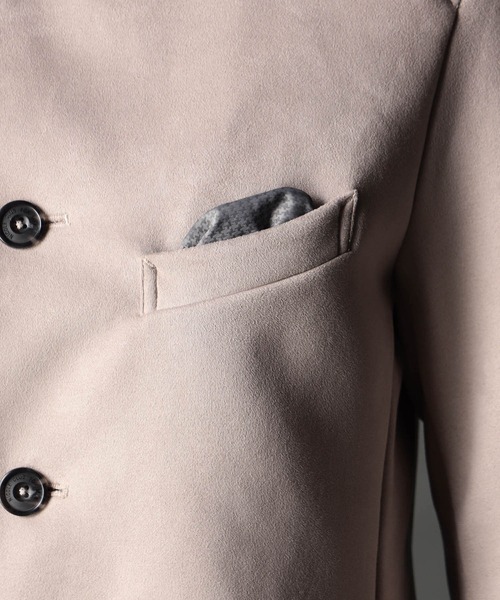 NICOLE CLUB FOR MEN(ニコルクラブフォーメン)の「ベストライナー付き スタンドコート(その他アウター・メンズ・シルバーグレー/グレー系その他/ブラック・MEDIUM/X-LARGE/LARGE)」の10枚目の写真