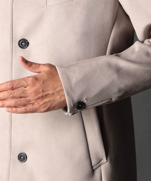 NICOLE CLUB FOR MEN(ニコルクラブフォーメン)の「ベストライナー付き スタンドコート(その他アウター・メンズ・シルバーグレー/グレー系その他/ブラック・MEDIUM/X-LARGE/LARGE)」の11枚目の写真